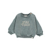 Buho Slate Green Baby Fun Sweatshirt