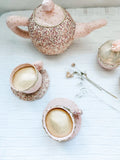 Mon Ami Pink 3pc Tea Set