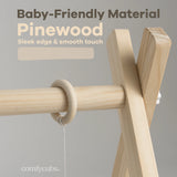 Comfycubs Natural Wood Play Gym