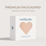 Comfycubs Blush Swaddle Blanket