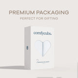 Comfycubs White Muslin 2pk Swaddle