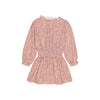 Buho Burgundy Speckle Dress