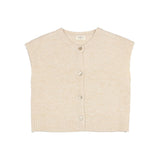 Buho Natural Lurex Vest