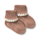 Li & Me Bloom Knit Socks