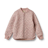 Wheat Powder Floral Meadow Loui Thermo Jacket