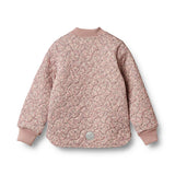 Wheat Powder Floral Meadow Loui Thermo Jacket