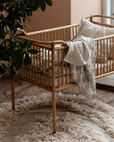 Garbo&Friends Plumbago Muslin Swaddle Blanket