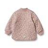 Wheat Powder Floral Meadow Loui Thermo Baby Jacket