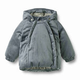 Wheat Grey Blue Morgan Puffer Jacket