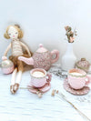 Mon Ami Pink 3pc Tea Set