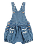 Emile Et Ida Denim Courte Romper