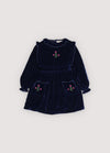 The New Society Infinite Navy Abril Dress