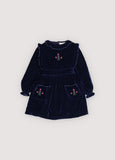 The New Society Infinite Navy Abril Dress