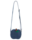 Emile Et Ida Denim Pom Purse
