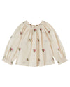 Emile Et Ida Rose Embroider Blouse