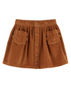 Emile Et Ida Pecan Pocket Skirt