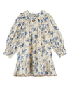 Emile Et Ida Orchid Blue Smocked Dress