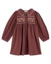 Emile Et Ida Violine Smocked Dress