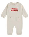 Emile Et Ida Creme Jumpsuit