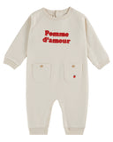 Emile Et Ida Creme Jumpsuit