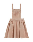 Emile Et Ida Peony Velour Overall Jumper