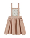 Emile Et Ida Peony Velour Overall Jumper