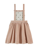Emile Et Ida Peony Velour Overall Jumper