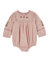 Emile Et Ida Peony Rose Romper