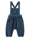 Emile Et Ida Denim Embroider Overall