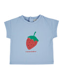 Emile Et Ida Ciel Blue Print Tshirt