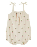 Emile Et Ida Cerset Creme Terry Romper
