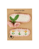 Emile Et Ida Macaron Crochet Barette