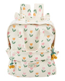 Emile Et Ida Tulip Print Backpack