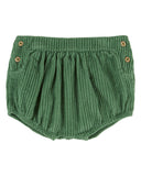 Emile Et Ida Olive Bebe Velour Bloomer