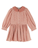 Emile Et Ida Rosemary Crochet Print Dress