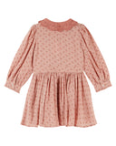 Emile Et Ida Rosemary Crochet Print Dress