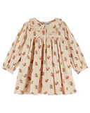 Emile Et Ida Fleurs De Bois Ample Collar Dress