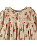 Emile Et Ida Fleurs De Bois Ample Collar Dress