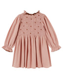 Emile Et Ida Sakura Smocked Embroider Dress