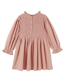 Emile Et Ida Sakura Smocked Embroider Dress