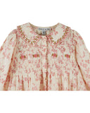 Emile Et Ida Rosalie Smocked Embroider Dress