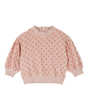 Emile Et Ida Marjolaine Velour Print Sweatshirt