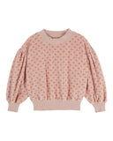 Emile Et Ida Marjolaine Velour Print Sweatshirt