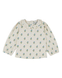 Emile Et Ida Scarlet Jersey Print Blouse