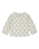 Emile Et Ida Scarlet Jersey Print Blouse