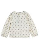 Emile Et Ida Scarlet Jersey Print Blouse