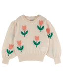 Emile Et Ida Tulip Rose Sweater