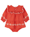 Emile Et Ida Acajou Combibloomer Dress