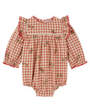 Emile Et Ida Vichy Volant Embroider Combibloomer