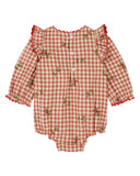 Emile Et Ida Vichy Volant Embroider Combibloomer